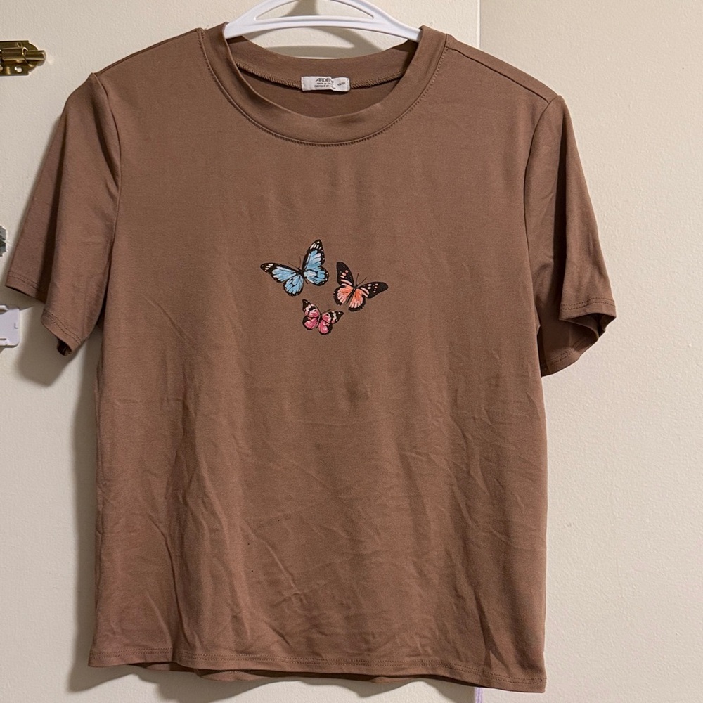 Ardene Brown Top